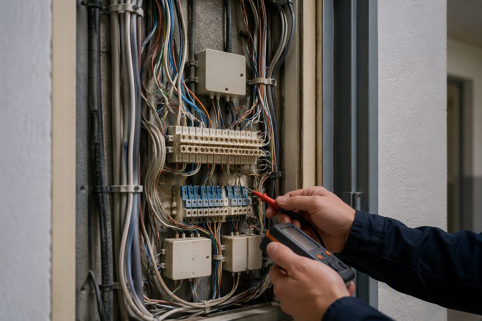 Posouzení stávající kabeláže před modernizací domovního systému Posouzení stávající kabeláže před modernizací domovního systému